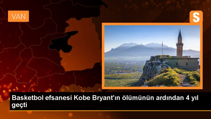 Basketbol efsanesi Kobe Bryant’ın ölümünün ardından 4 yıl geçti