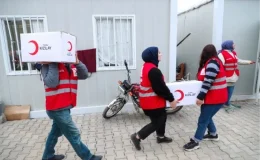 Kızılay, depremzedelere kış yardım programı başlattı