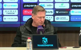 Samsunspor maçının ardından