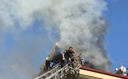 Fethiye’de çıkan yangın söndürüldü, kiracı aranıyor