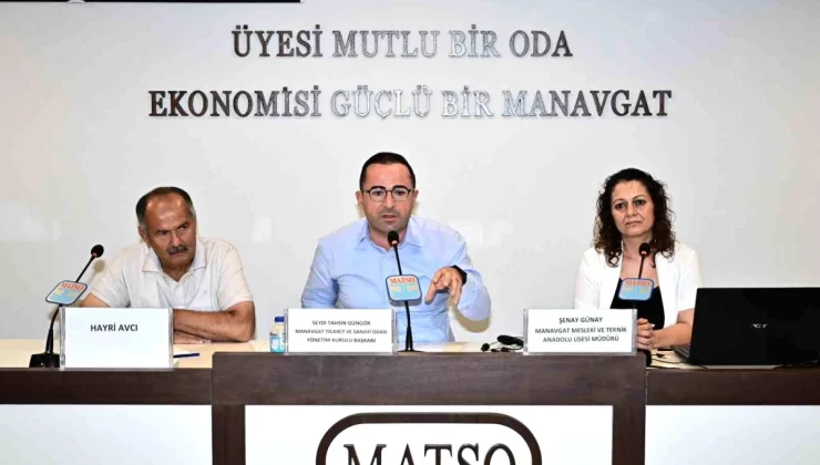 MATSO, Manavgat’ta geleceğin iş gücü projesini hayata geçiriyor