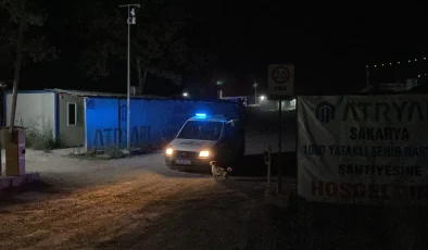 Sakarya Şehir Hastanesi İnşaatında Göçük: 13 İşçi Yaralandı