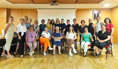 Antalya Büyükşehir Belediyesi Kadın Kooperatifine Eğitim Semineri Verdi