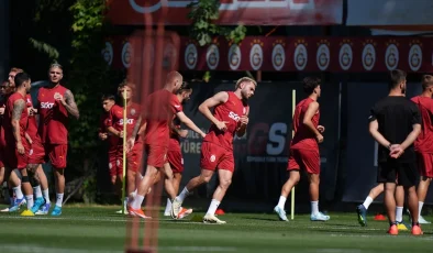 Galatasaray, TÜMOSAN Konyaspor maçı için hazırlıklarını sürdürdü