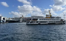 İstanbul’da vapur seferlerine hava muhalefeti engeli
