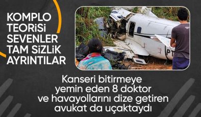 Brezilya’daki uçak kazası sabotaj mı? İçinde 8 kanser doktoru vardı