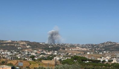 İsrail savaş uçakları, Lübnan’ın güneyini vurdu