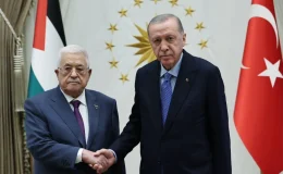 Cumhurbaşkanı Erdoğan, Filistin Devlet Başkanı Abbas’ı Kabul Etti