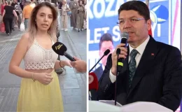 Genç kadının verdiği sokak röportajı sonrası tutuklanması Adalet Bakanı Tunç’a soruldu