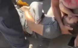 Cami avlusunda kan döktüler