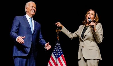 Biden, seçim yarışından çekildikten sonra ilk kez Harris ile mitinge katıldı